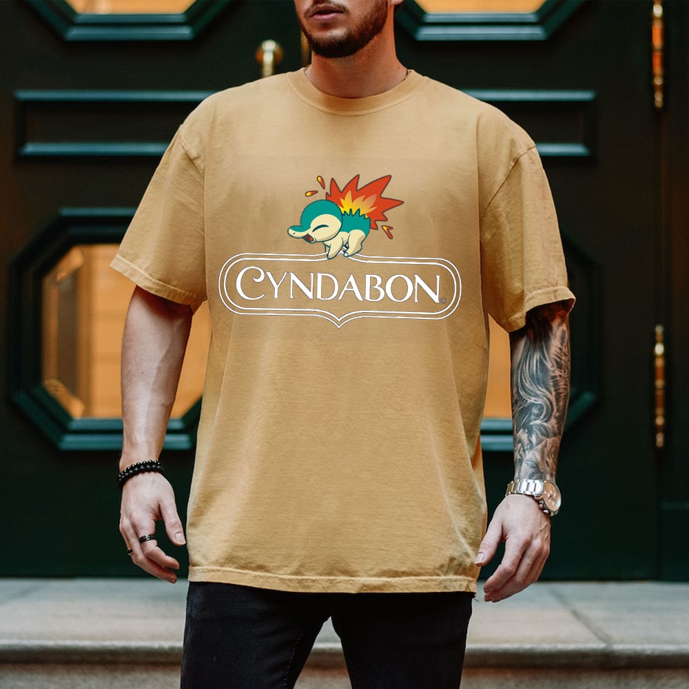 T-shirt personnalisé à col rond avec motif de dessin animé, le meilleur cadeau pour la fête des pères