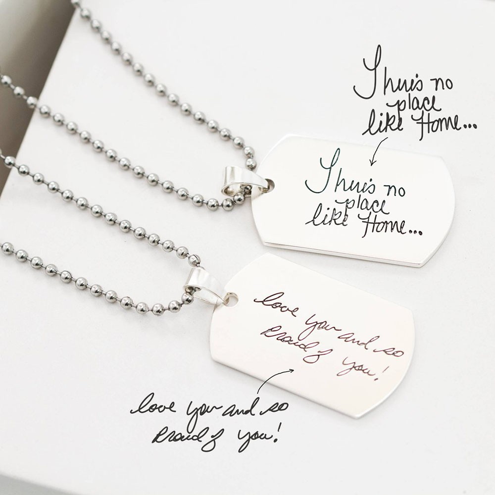 Meilleur cadeau pour lui souvenir d'écriture manuscrite personnalisée