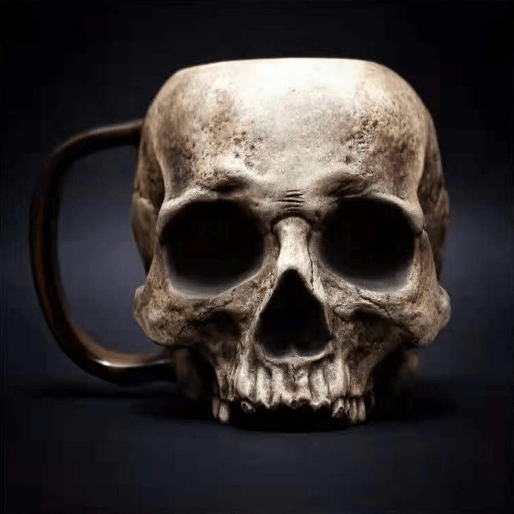 Halloween Skull Cup Décoration Art Déco Clown 