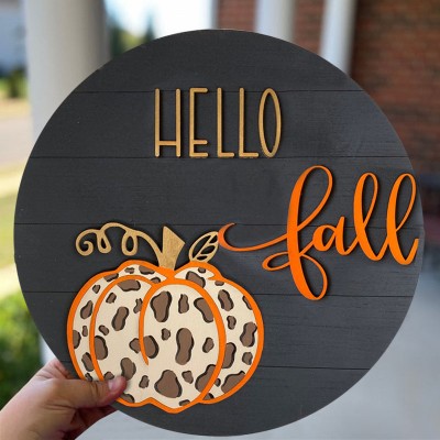 Rosefeels Hello Fall accroche-porte ferme entrée murale décor pour la maison