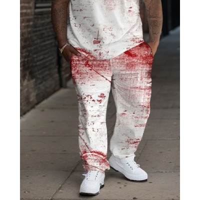 T-shirt à manches courtes pour hommes de grande taille It's Not My Blood