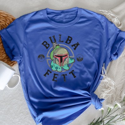 T-shirt personnalisé à col rond avec motif de dessin animé, le meilleur cadeau pour la fête des pères