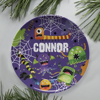 Plateau de fête d'Halloween pour une décoration de saison fantasmagorique