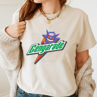 T-shirt personnalisé à col rond avec motif de dessin animé, le meilleur cadeau pour la fête des pères