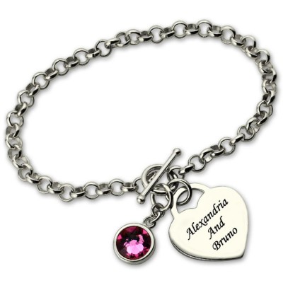 Bracelet d'empreintes digitales en perles