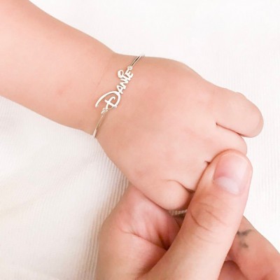 Bracelet prénom personnalisé pour bébé