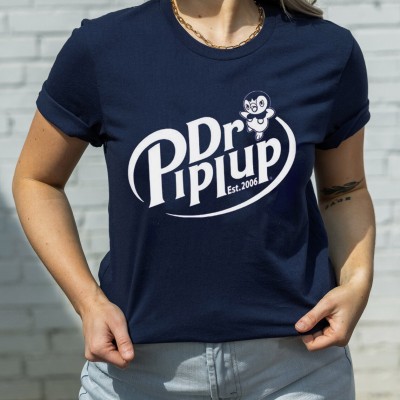 T-shirt à col rond personnalisé avec motif de dessin animé Le meilleur cadeau pour la fête des pères