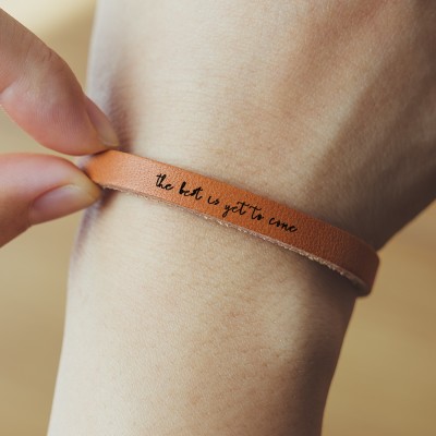 Cadeau d'inspiration de force de bracelet d'encouragement