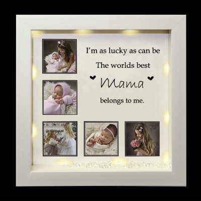 Personalized Anniversary Family Frame Home Decor Christmas Gift For Mom Grandma