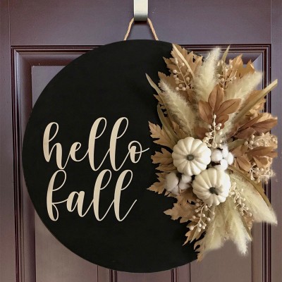 Rosefeels Hello Fall accroche-porte ferme entrée murale décor pour la maison