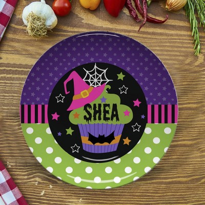 Plateau de fête d'Halloween pour une décoration de saison fantasmagorique