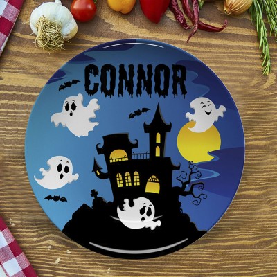 Plateau de fête d'Halloween pour une décoration de saison fantasmagorique