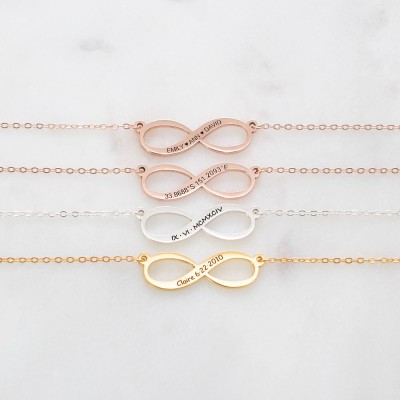 Infinity Jewelry Silver Summer Infinity Collier