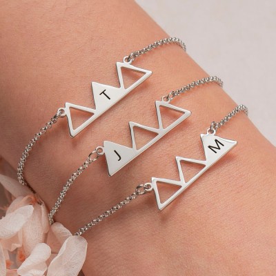 Bracelets d'amitié personnalisés Best Friend Sister pour 3