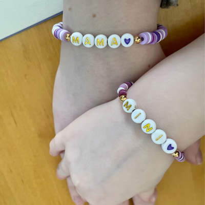 Bracelet Rentrée Scolaire Personnalisé Cadeau Premier Jour de CM2