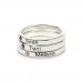 Mother's Stackable Name Ring With Birthstone