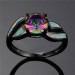 One-of-a-kind Fire Opal Rings (Best Gift For Dad)
