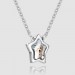 Star Photo Necklace Silver