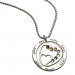 Personalized Double Heart  Necklace