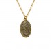 Fingerprint Oval Necklace