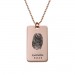 18K Rose Gold Plated