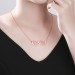 Personalized 6 Names Infinity Symbol Necklace