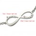 Personalized Infinity Charm Bracelet