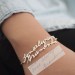 Custom Actual Handwriting Jewelry | Signature Bracelet